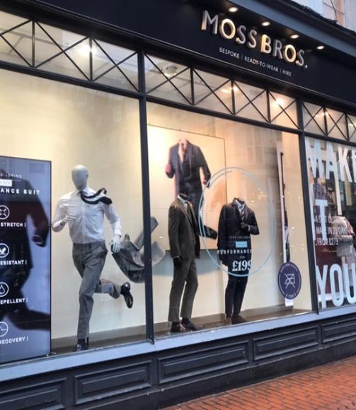 Moss Bros Birmingham New Street