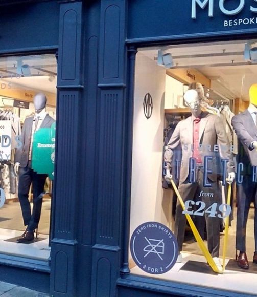 Moss Bros Guildford Men's Suits Near Me