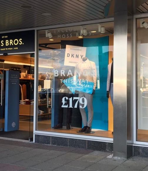 Moss Bros Birmingham Fort